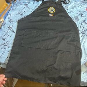 CornerStone Black Apron with 5.11 and FBI Embroidered Patch